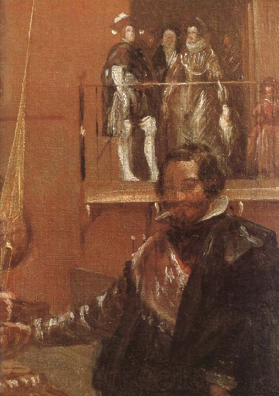 VELAZQUEZ, Diego Rodriguez de Silva y Detail of  Prince